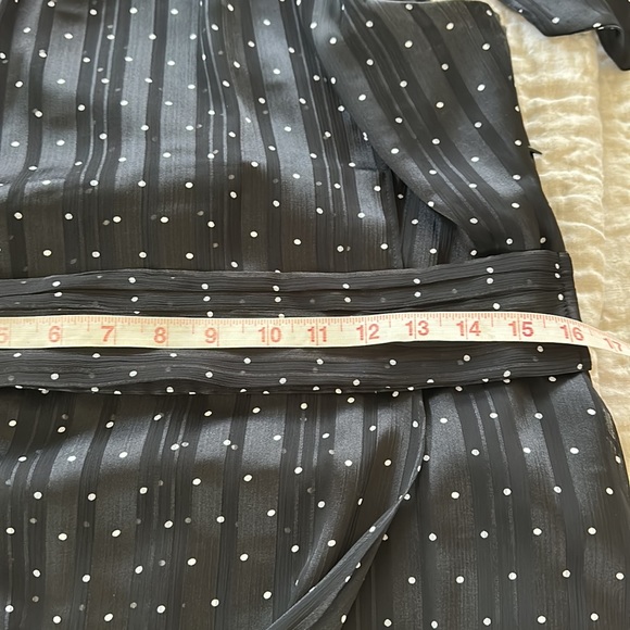 Sachin + Babi Black Polka Dot Midi Dress - Picture 10 of 10